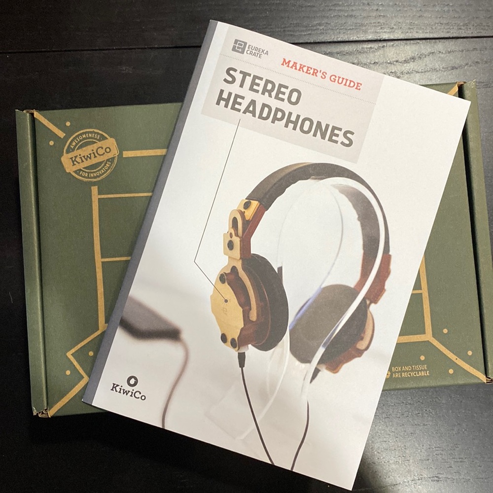 KiwiCo Stereo Headphones crate